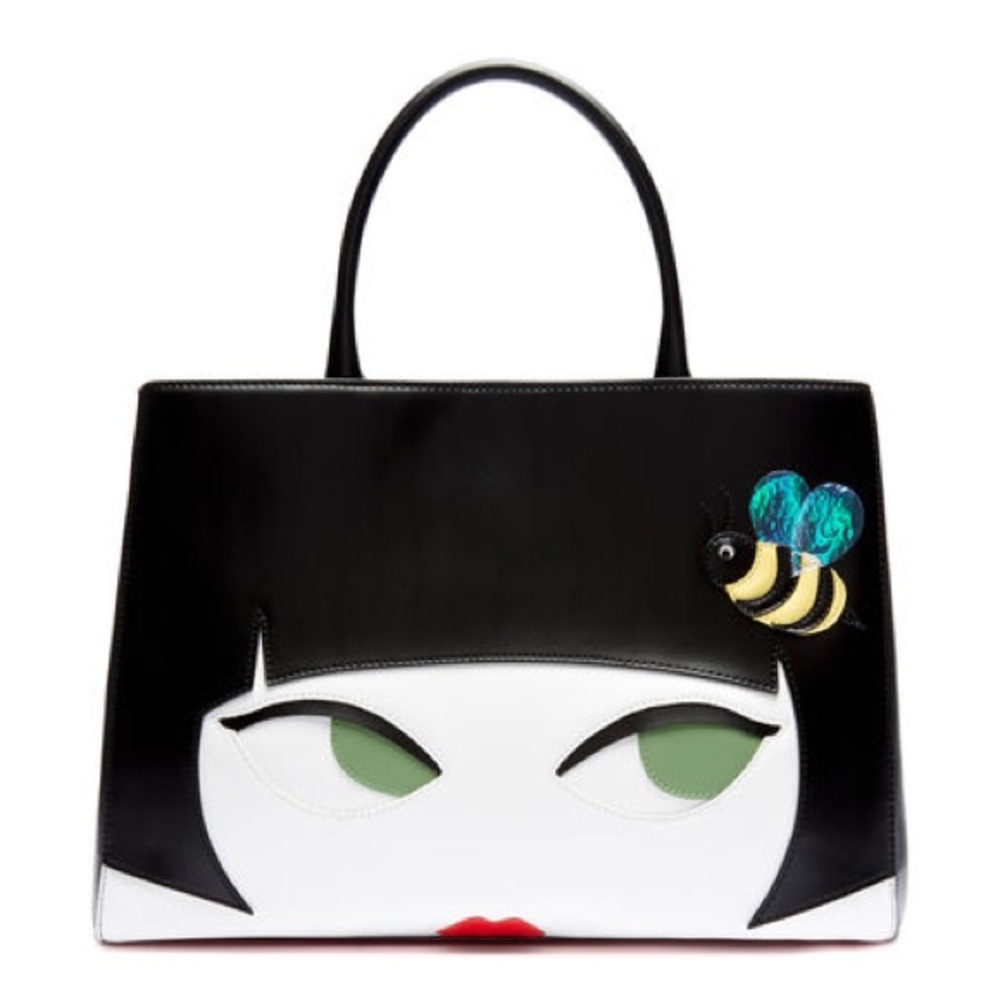 ISO lulu guinness bee stung girl Amelia handbag